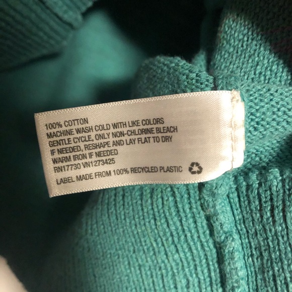 Mossimo Supply Co Knit Mesh Sweater Top Cotton Long Sleeve Scoop Neck Large C - Picture 5 of 7